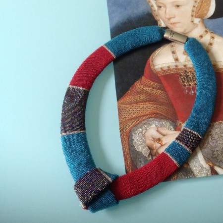 Inspiration aus der Renaissance und dem Jane Seymour’s Portrait von  Hans Holbein dem Jüngeren.