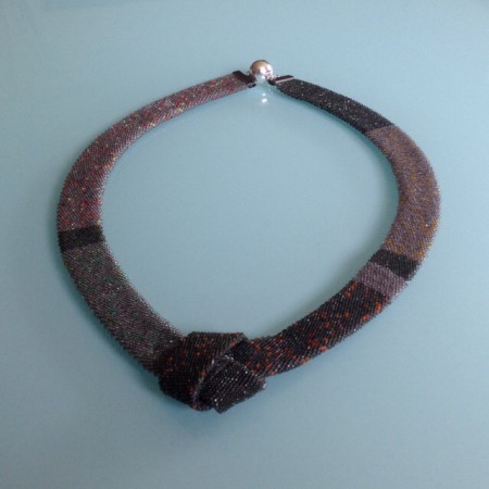 Flach gehäkelt aus antiken Rocailles 